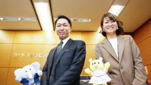 JapanマーケティングWeek春担当大久保さんと神田さんの写真