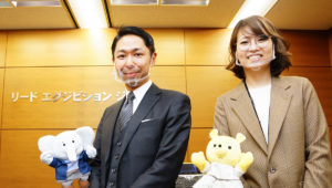 JapanマーケティングWeek春担当大久保さんと神田さんの写真